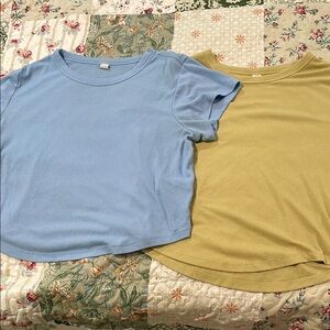 Bundle old navy Blue and Green Short Sleeve Tops